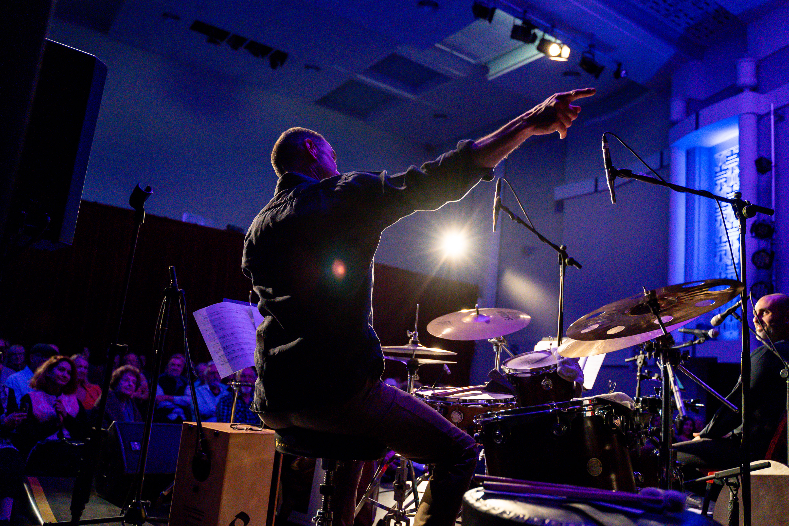 Michael Pignéguy performing live with The Awakenings Ensemble